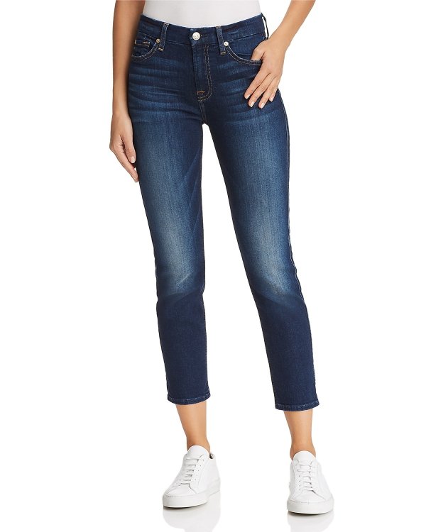 Kimmie Crop Skinny Jeans in Phoenix River - 100% Exclusive