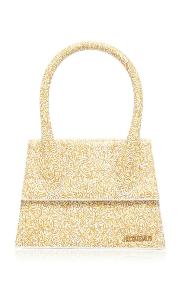 Le Grand Chiquito Floral-Print Leather Bag