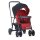 Caboose Graphite Stand On Tandem Stroller, Red