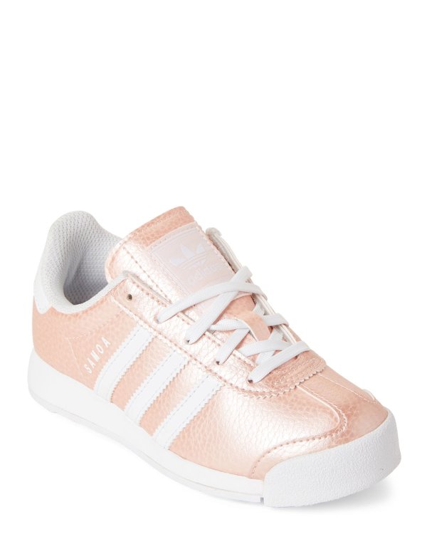 (Toddler/Kids Girls) Ice Pink Samoa Low-Top Sneakers