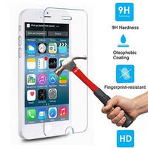 Premium Real Tempered Glass Film Screen Protector for iPhone 6 4.7", 6 Plus 5.5"