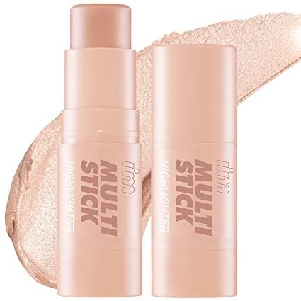 Highlighter Stick for Face - I'm Multi-stick | Daily Use, Buildable, Portable, Easy Blending Matte Finish, 001 Champagne Gold, 0.25 Oz