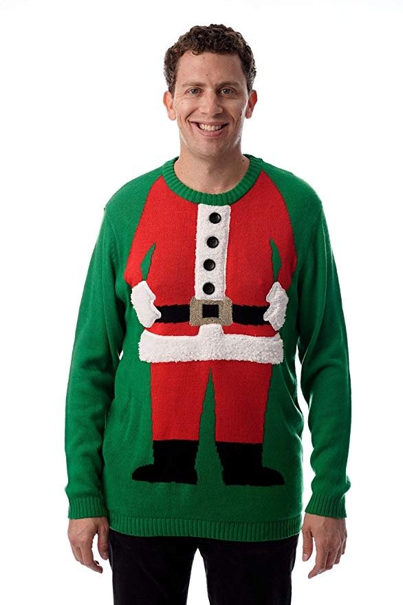 #followme Mens Ugly Christmas Sweater - Sweaters for Men