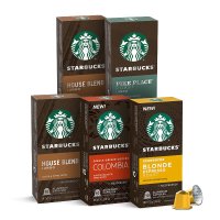 Starbucks by Nespresso 咖啡胶囊5口味综合50颗装