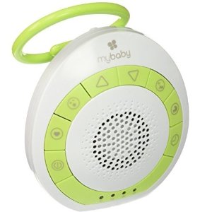 myBaby Soundspa On‐the‐Go, Plays 4 Soothing Sounds, Adjustable Volume Control