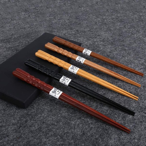 MFJUNS 5-Pairs Chopsticks