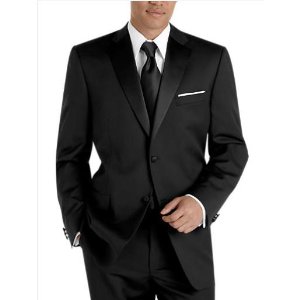 Jones New York Black Tuxedo Separates Coat