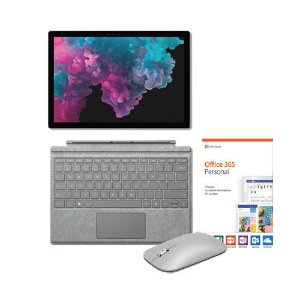 Surface Pro 6 (i5,8GB,128GB) + 签名版键盘 + 鼠标 + Office 365