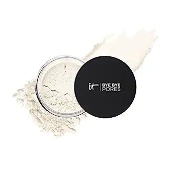 Bye Bye Pores - Poreless Finish Loose Setting Powder - Universal Translucent Shade - Contains Anti-Aging Peptides, Silk, Hydrolyzed Collagen & Antioxidants - 0.23 oz