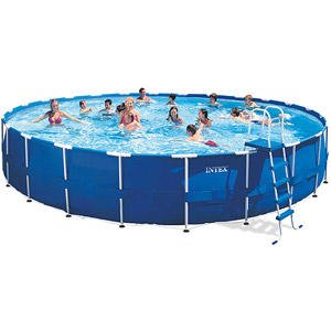 Intex 24英尺x52英寸 金属支架游泳池