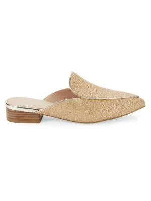 Piper Point Toe Stacked Mules