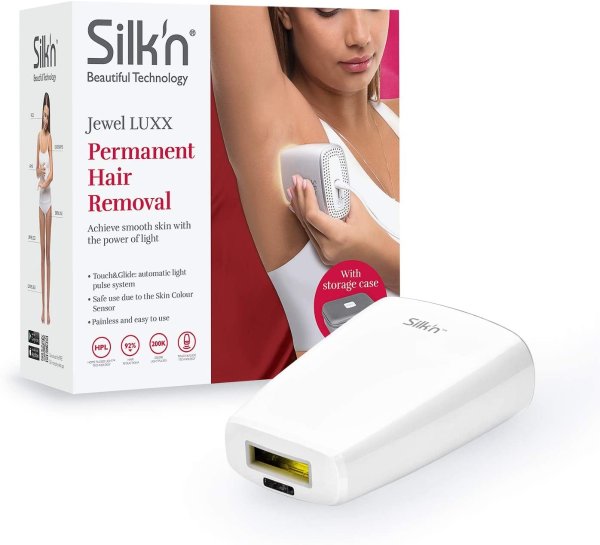 Silk'n Jewel LUXX，持久性除毛器，适用于全部肤质，带有200000光脉冲