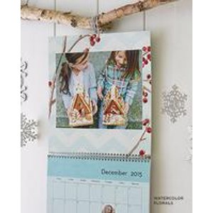 Custom 8" x 11" 12-Month Wall Calendar @ Shutterfly