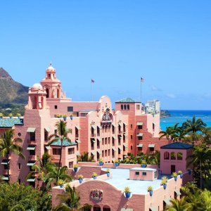 夏威夷5星粉红酒店 皇家夏威夷豪华威基基精选度假酒店好价