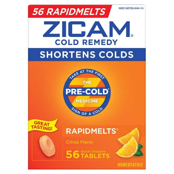 Cold Remedy Citrus Flavor, 56 Quick Dissolve Tablets