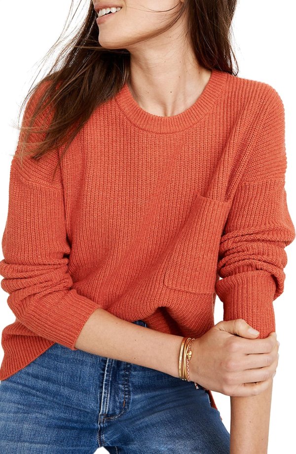 Thompson Pocket Pullover Sweater