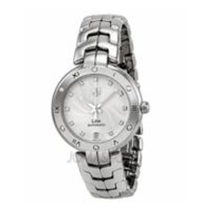 Tag Heuer Link Lady Automatic Diamond Silver Dial Stainless Steel Ladies Watch WAT2312BA0956 (Dealmoon Exclusive)
