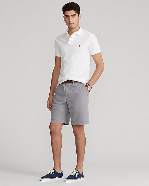 Men's 9-Inch Stretch Classic Fit Twill Short | Ralph Lauren