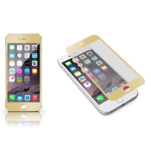 iPhone 6 or 6 Plus Metallic Tempered-Glass Screen Protector