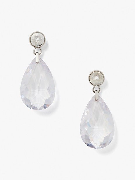 sparkling chandelier drop earrings