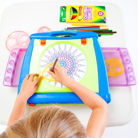 Crayola 4 in 1 Spiral Art Studio Tabletop Kids Easel