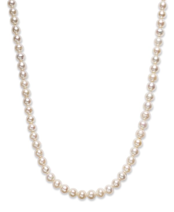 Pearl Necklace, 36" 淡水珍珠项链 (8-1/2mm)