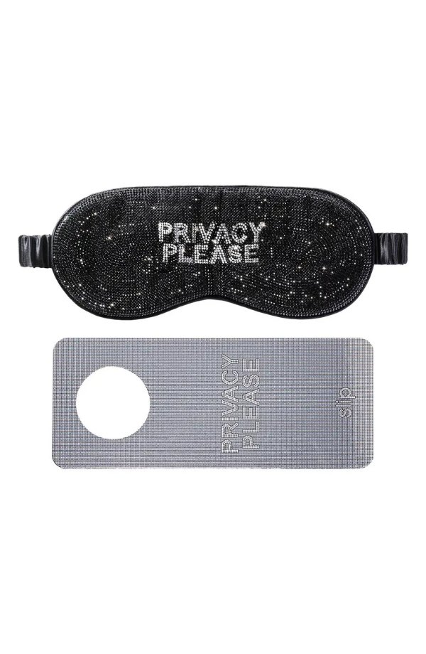 Privacy Please Sleep Mask & Door Hanger Set
