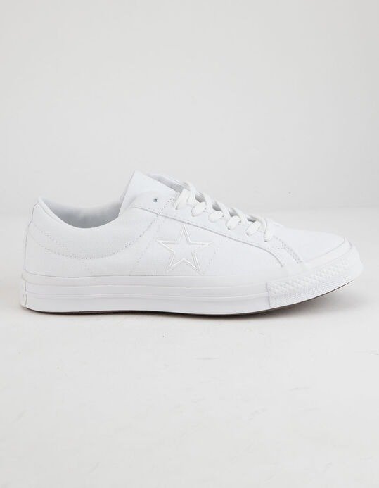 One Star Ox White Low Top Shoes