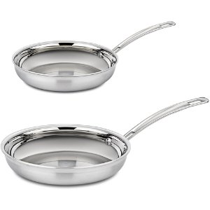 Cuisinart Pro Triple Ply Stainless Cookware Skillets