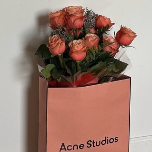 Acne Studios 开年大促 Logo围巾、帽衫短袖、卫衣毛衣等