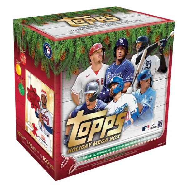 2022 Topps MLB Baseball Holiday Mega Box 卡片