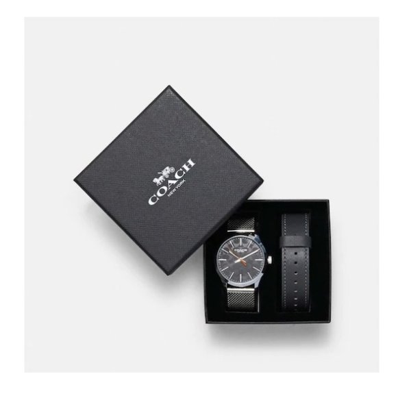 Boxed Baxter Watch Gift Set, 39 Mm
