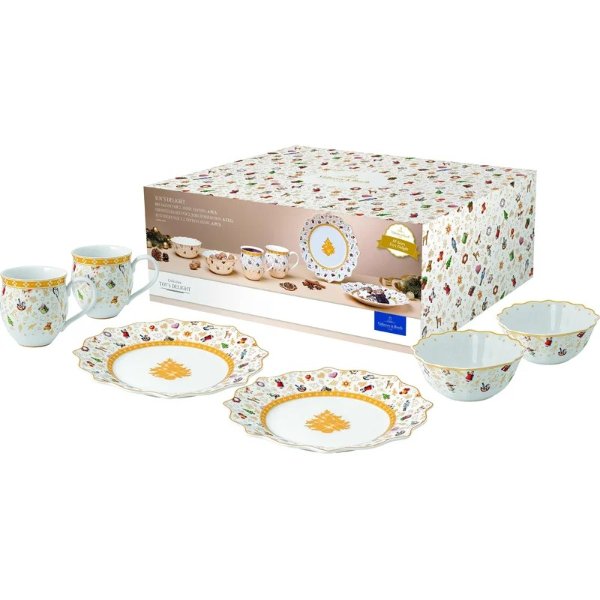 Toys Delight 6 Piece Dinnerware Set, Service for 2