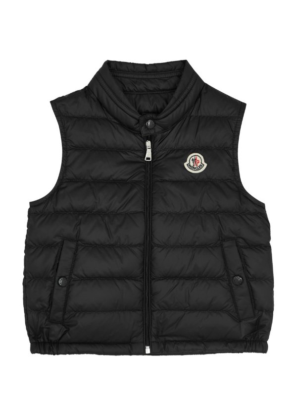 KIDS Amaury quilted shell gilet