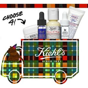 with orders over $50  @ Kiehl's