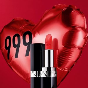 史低价：Dior 彩妆大促 丝绒唇釉、红管、蓝金 #999霸气红