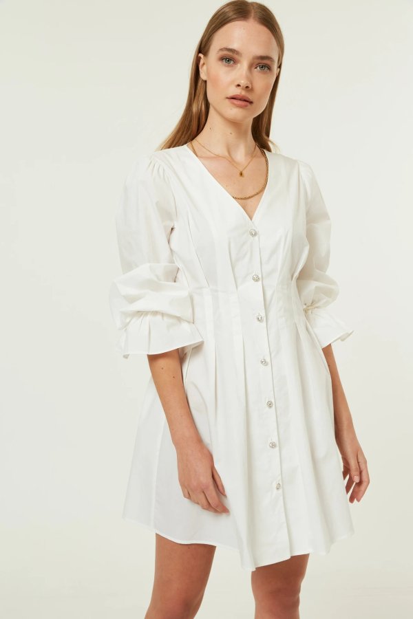 VELA DRESS WHITE