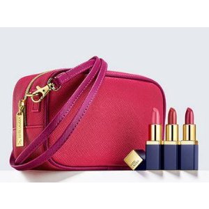 + Free Gifts with Evelyn Lauder and Elizabeth Hurley Dream Pink Collection Purchase @ esteelauder.com