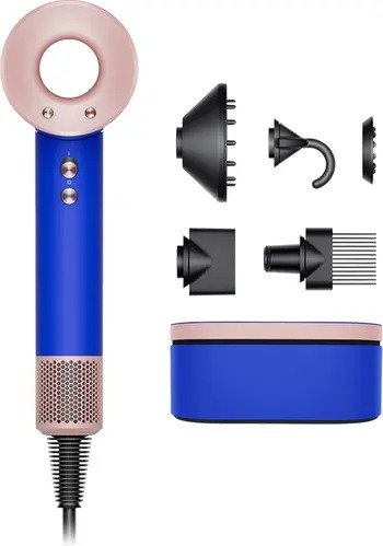 Special Edition Dyson Supersonic™ Hair Dryer in Blue Blush (Limited Edition) $490 Value