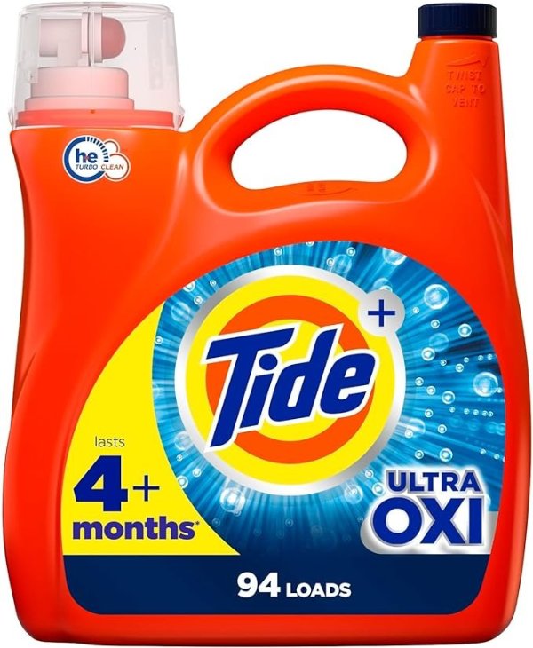 Ultra Oxi Liquid Laundry Detergent, 146 fl oz