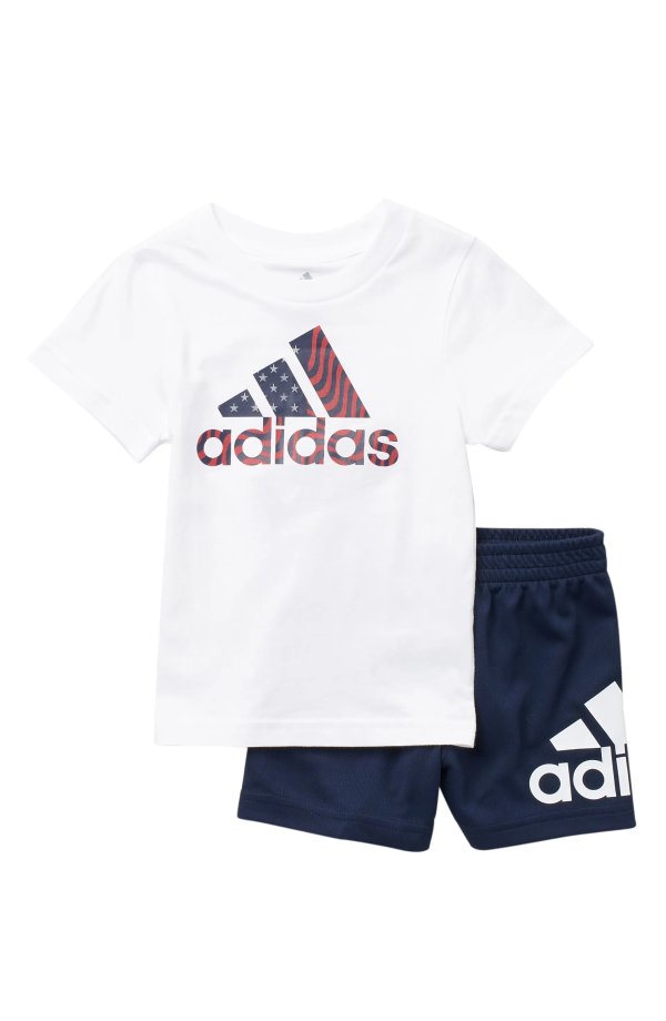 Cotton T-Shirt & Shorts Set(Baby Boys)