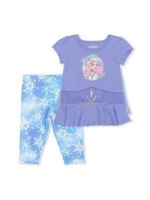 Elsa 图案小童服饰套装