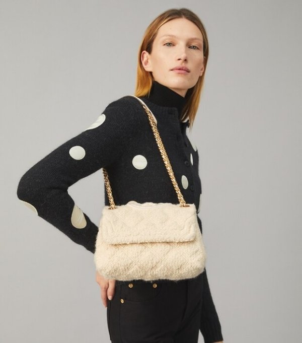 Fleming Soft Boucle Small Convertible Shoulder BagSession is about to end