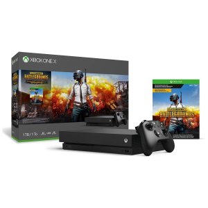 Xbox One X 1TB PlayerUnknown's Battlegrounds Video Game Console Bundle