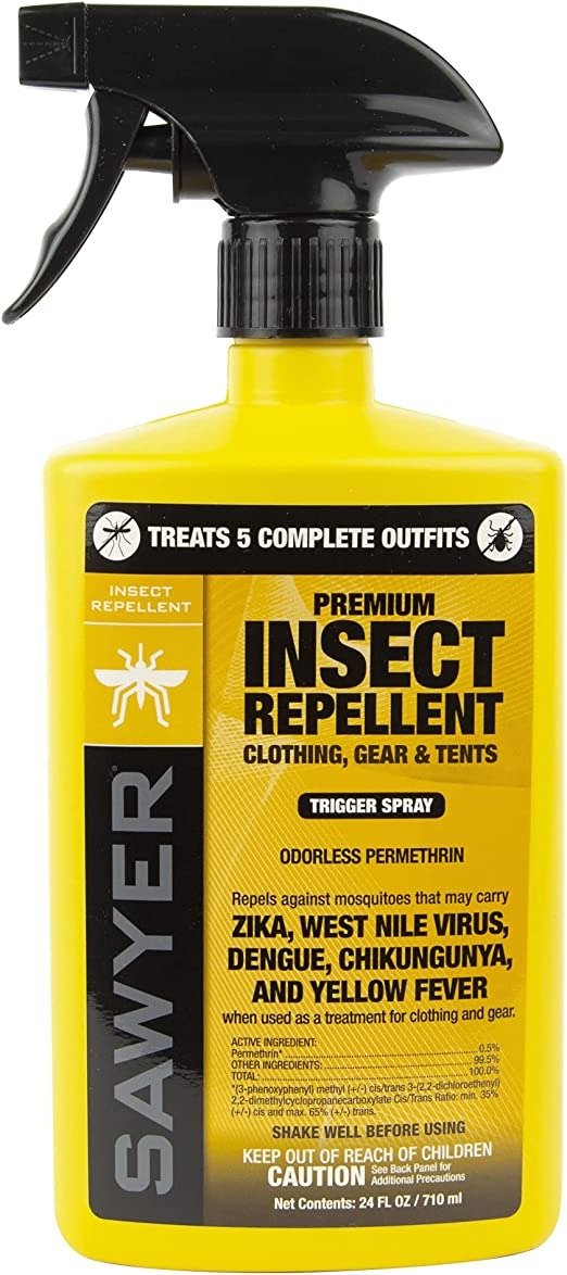Products SP657 Premium Permethrin Insect Repellent for Clothing, Gear & Tents, Trigger Spray, 24-Ounce