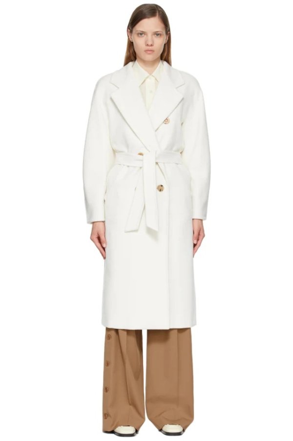 White Madame Icon Coat