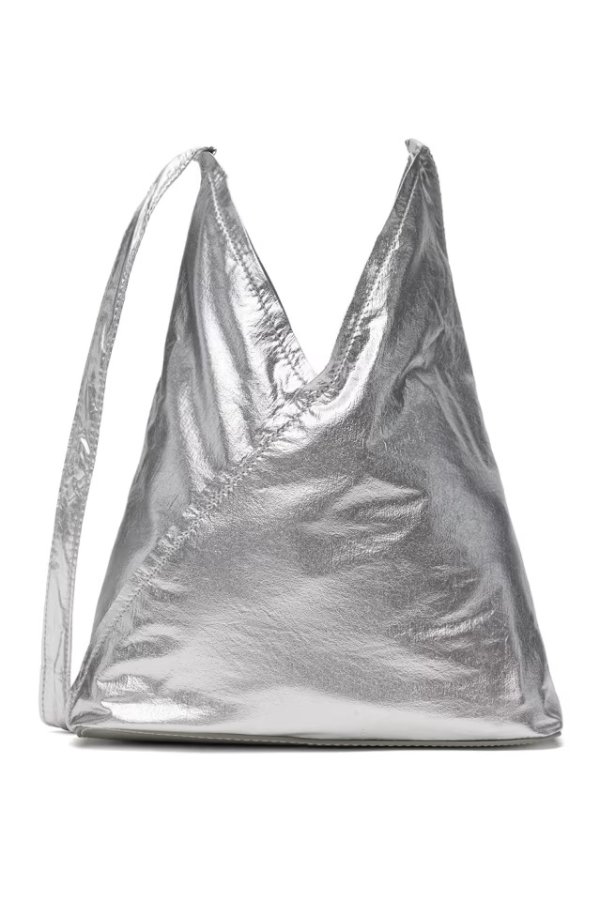 Silver Triangle Ballet Bag