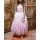 Girl's Wild Rose Long Ombre Tulle Dress, Size 2-11
