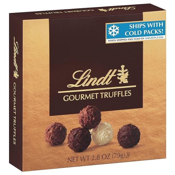 Gourmet Chocolate Truffles Gift Box, Assorted Chocolate Truffles, Great for gift giving, 2.8 Ounces