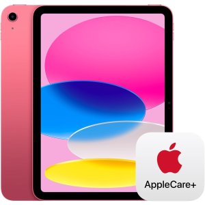 Apple iPad 10代 2022 Wi-Fi 64GB 带 2年AppleCare+ $408